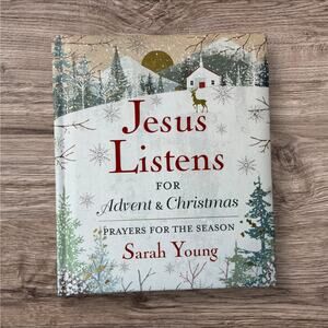 Jesus Listens Advent Christmas Devotional Sarah Young Holiday Gift Book